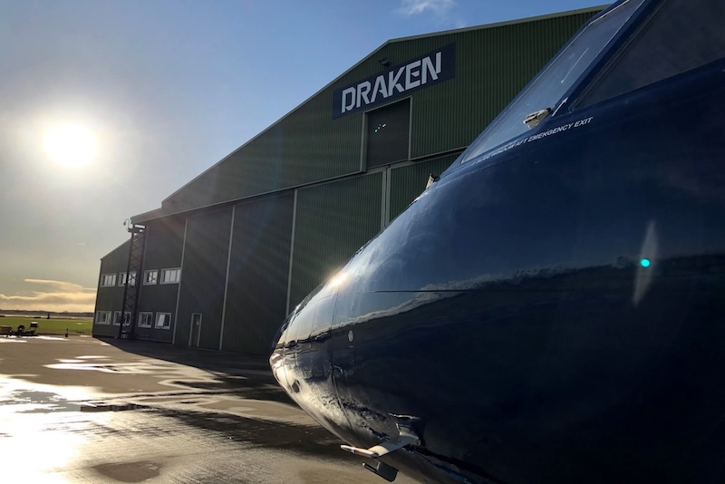 Draken Visit at Teesside Airport