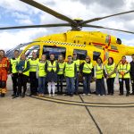 East Anglian Air Ambulance Visit at Norwich Airport
